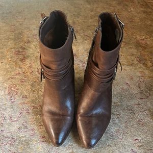 Vince Camuto leather booties